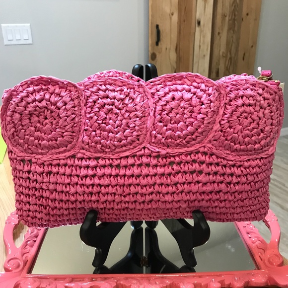 Talbots Handbags - 🎉HOST PICK🎉-Talbots Hand Crocheted Clutch-NWT🎉